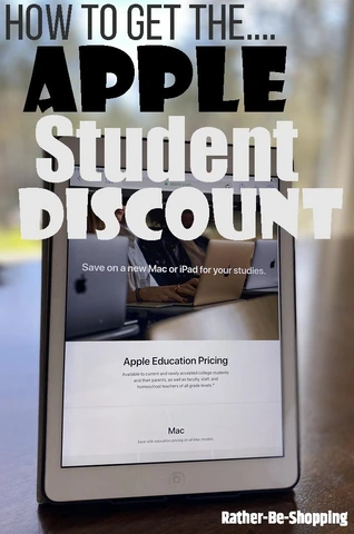 What is Apple's education discount?
